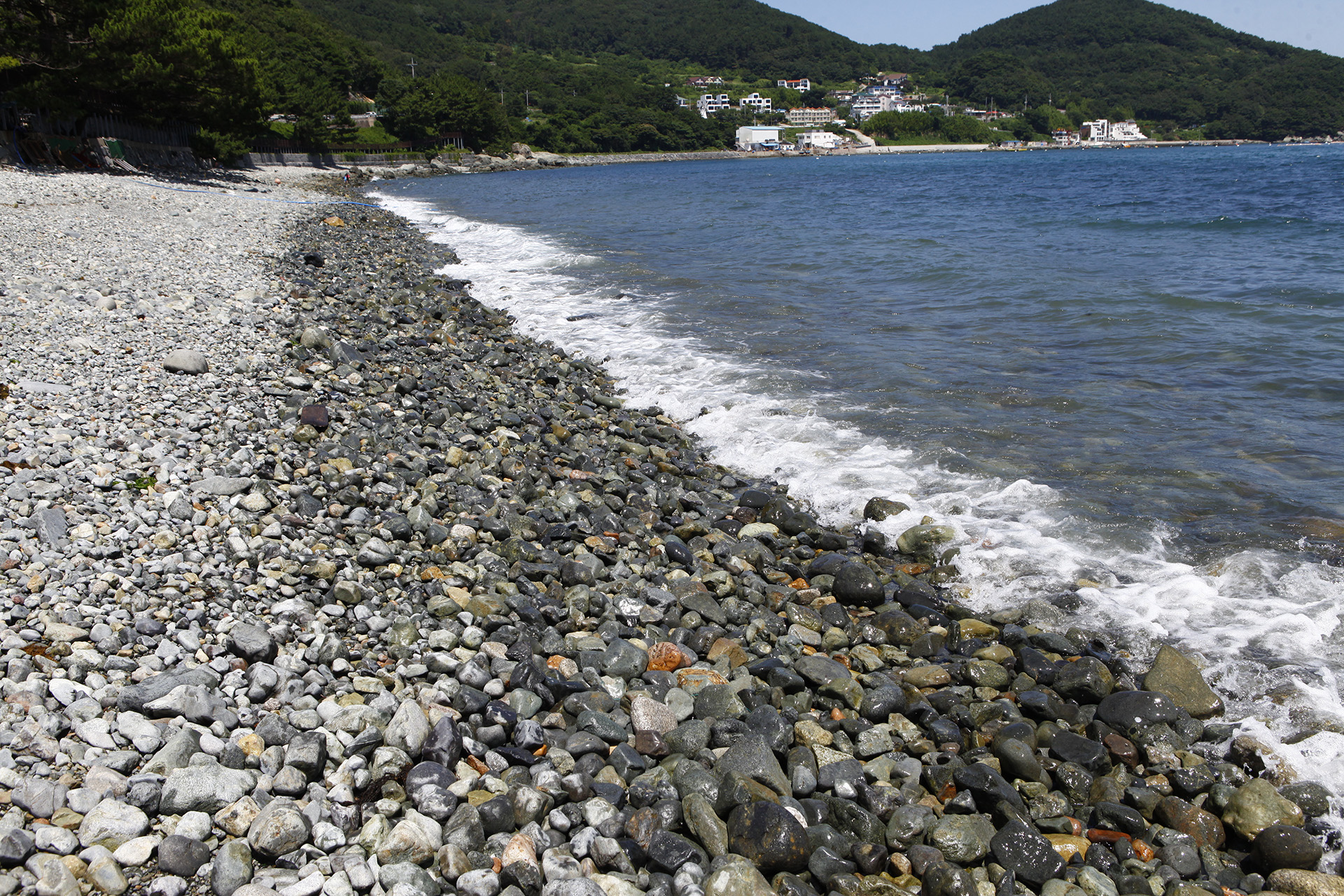 학동 흑진주 몽돌해변
